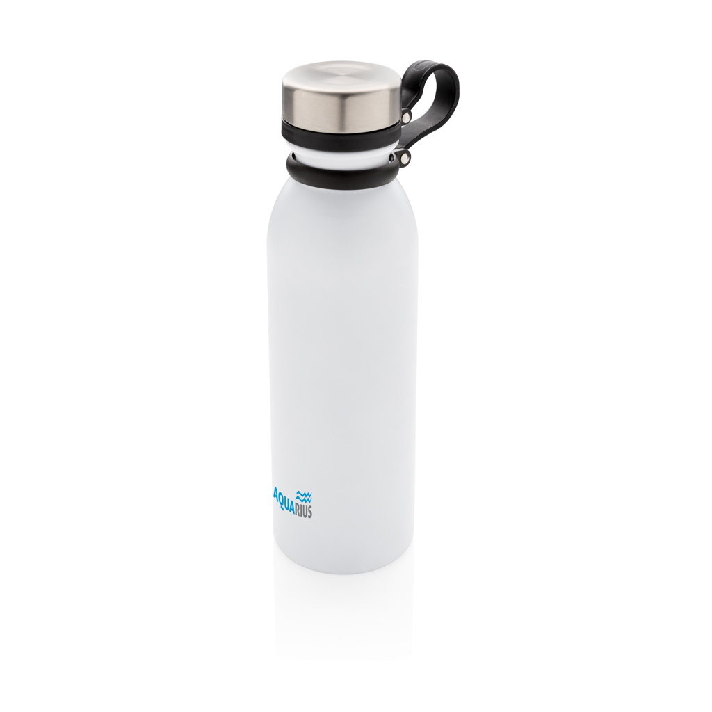 Copper vacuum insulated bottle with carry loop